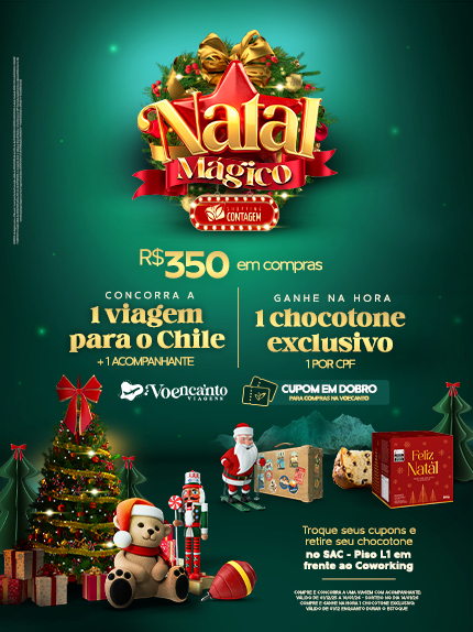 Promoção compre e concorra de NATAL